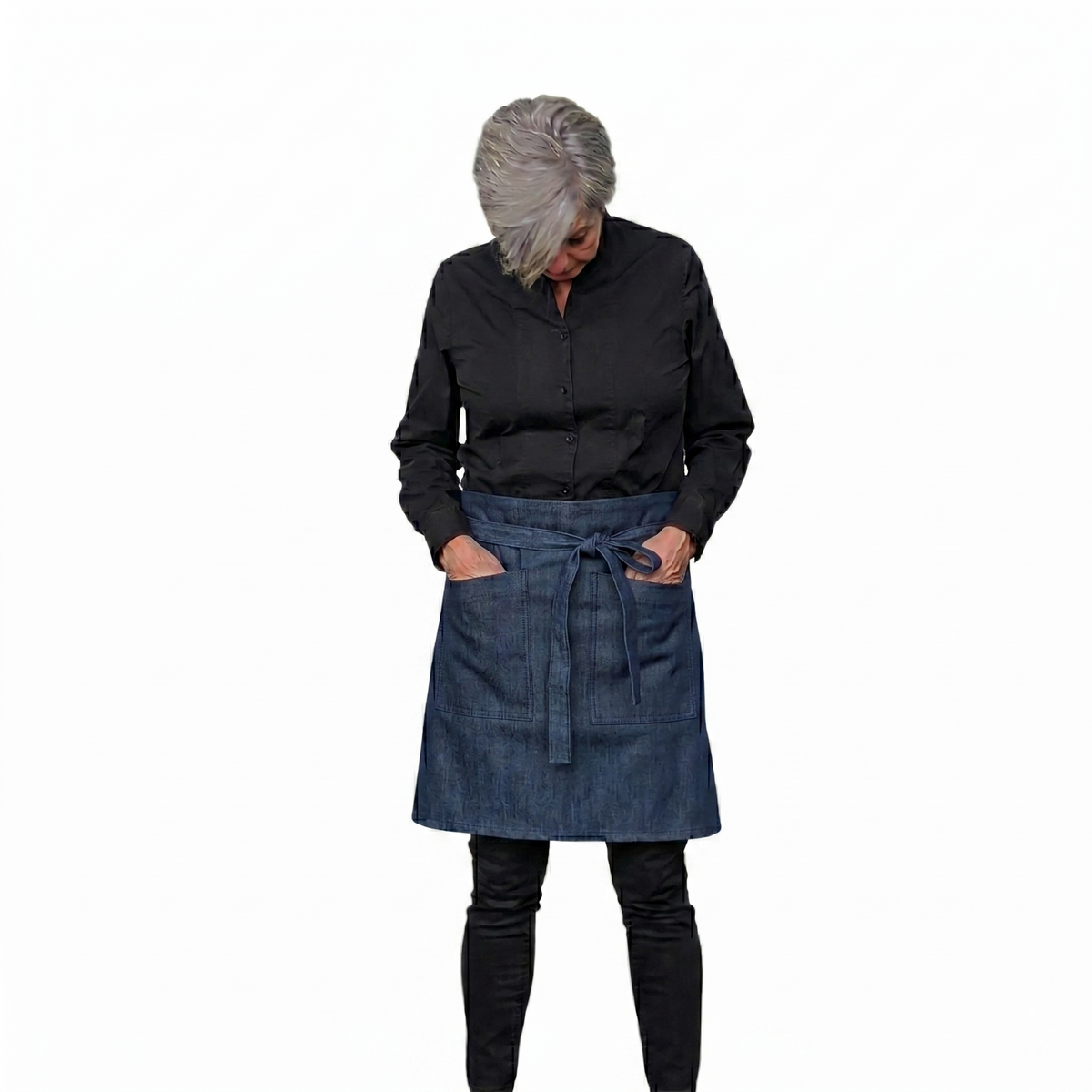 Cool Apron - Stretchy Denim Cotton