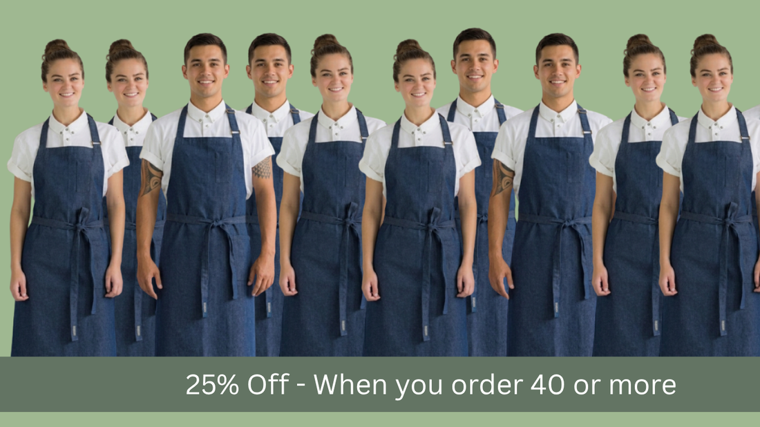 25% Off 40 Denim Aprons