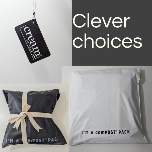 Compostable packaging used by Cream Collection for the hospitality industry