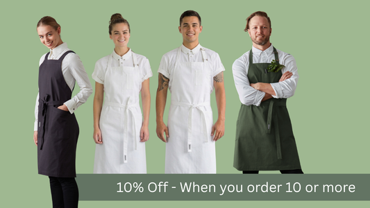 May Offer of Commercial Aprons
