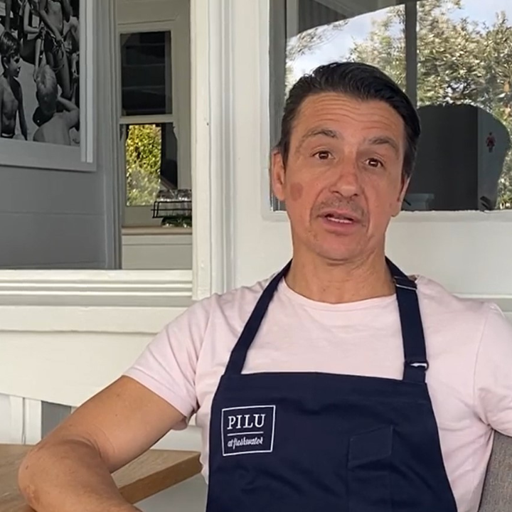 Executive Chef and owner of Pilu Restaurant, Sydney - Giovanni Pilu.
