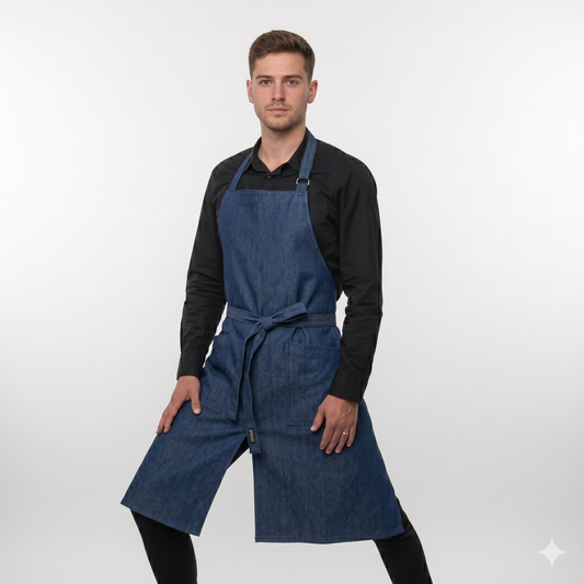 Apron Organic - Denim - Multi-Functional Apron