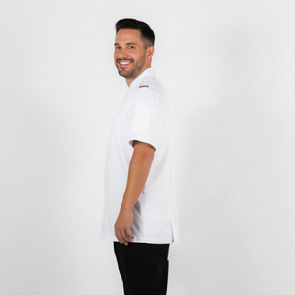 Frank - Men's Chef Coat Short sleeve