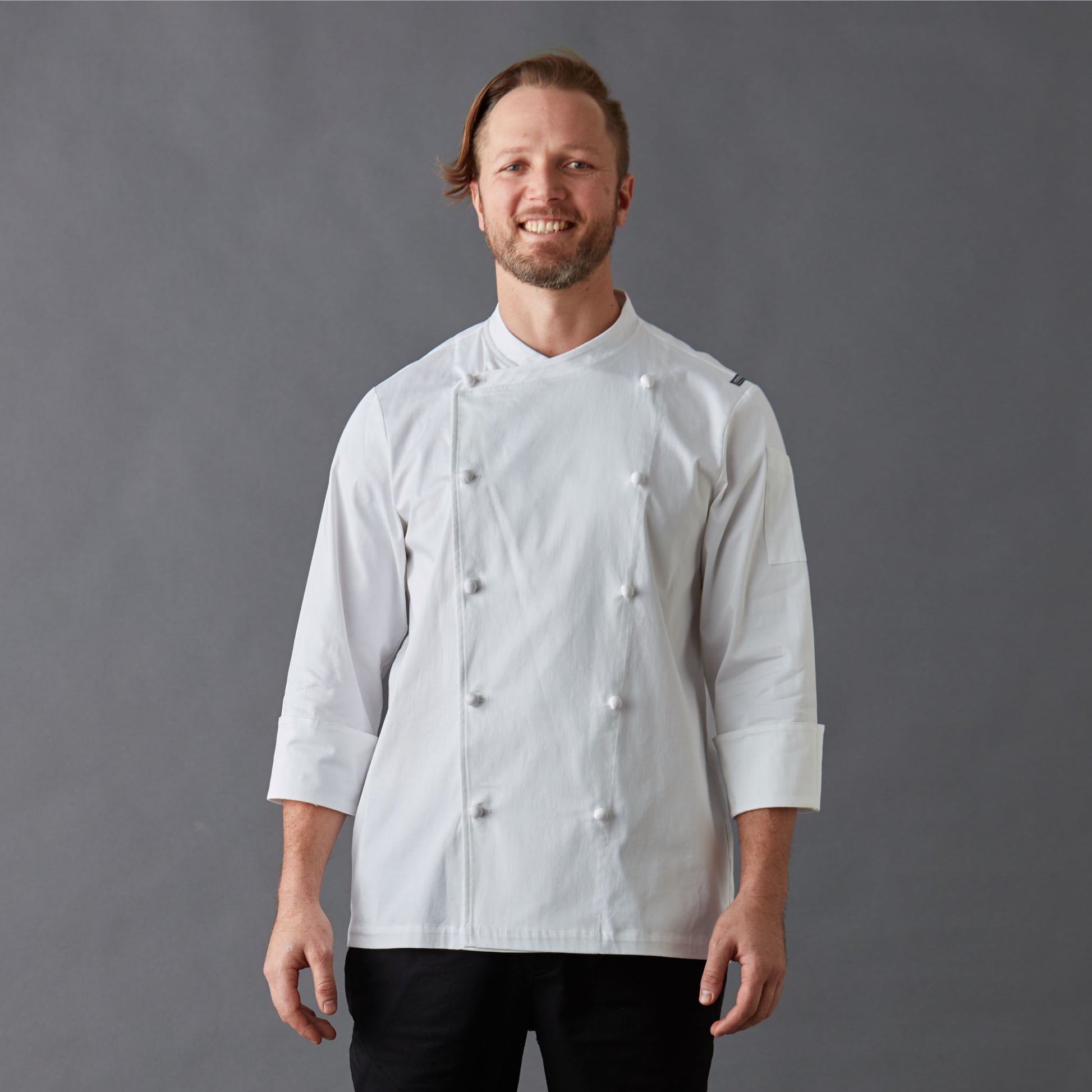 Men's-Executive-Chef-Jacket-Long-Sleeve-Front